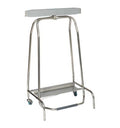 Poubelle pince sac Inox