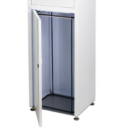 Poubelle pour snack en acier
