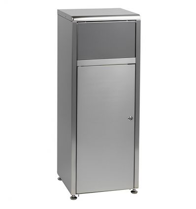 Poubelle snack inox