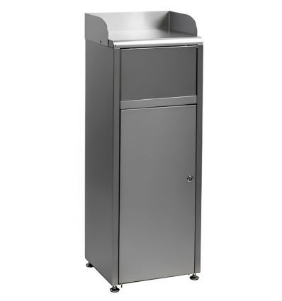 Poubelle snack inox