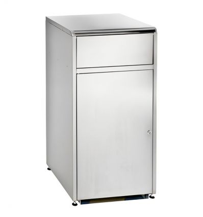 Poubelle snack inox