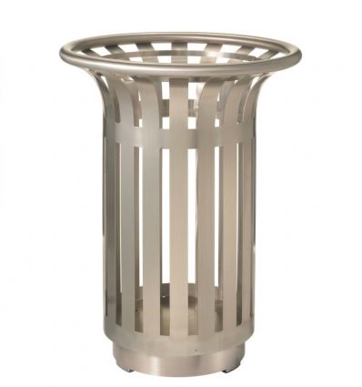 Poubelle Tulipe en Inox