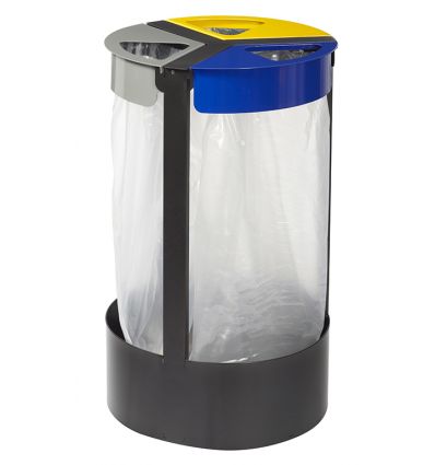Poubelle Vigipirate en Acier pour Tri-Sélectif