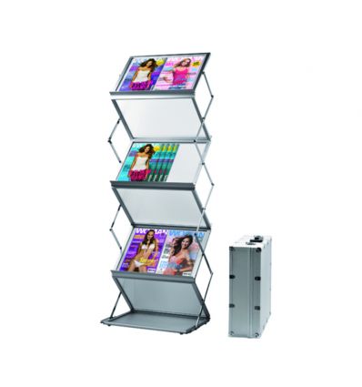 Présentoir brochure pliable