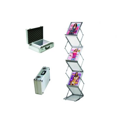 Présentoir brochure pliable