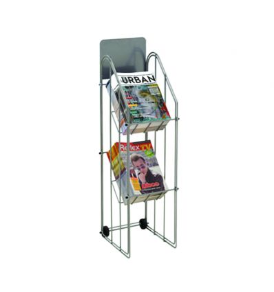 Présentoir mobile à journaux