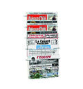 Présentoir mural journaux et magazines