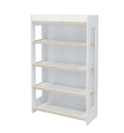 Présentoir pharmacie en bois