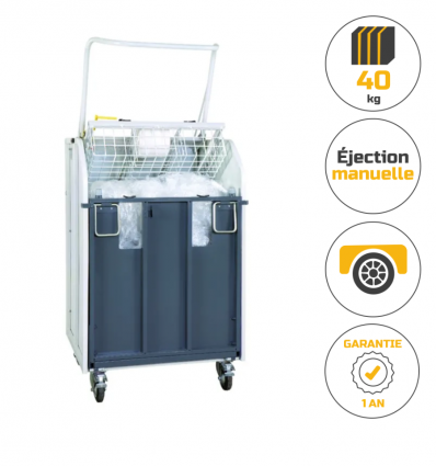 Presse à balle plastique 40 kg
