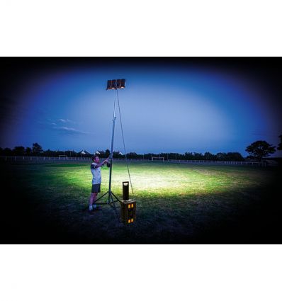 Projecteur de chantier puissant 115 000 lumens
