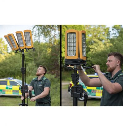 Projecteur de chantier puissant 115 000 lumens