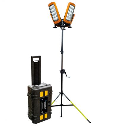Projecteur de chantier puissant 115 000 lumens
