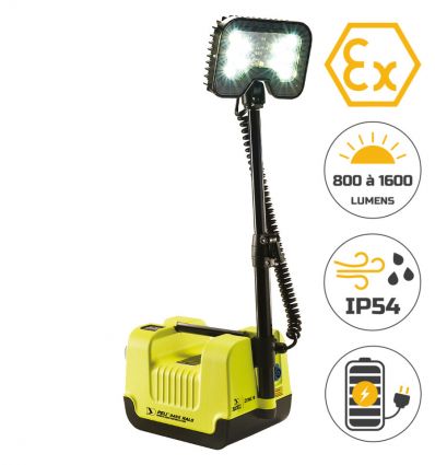 Projecteur portatif ATEX 1600 lumens