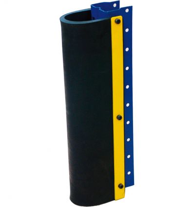 Protection de rayonnage anti-chocs en caoutchouc