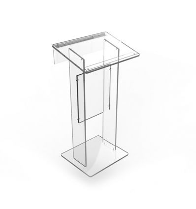 Pupitre en plexiglas