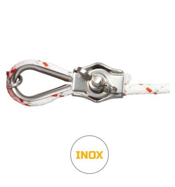 Raccordement corde pour poignée cloture electrique