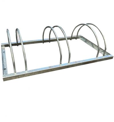 Rack à vélo 3 ou 5 places éco en acier galva