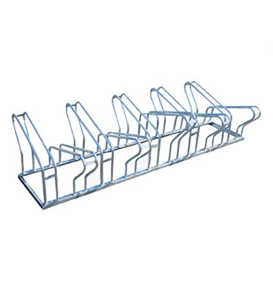 Rack à vélo 8 et 10 places éco double face en acier