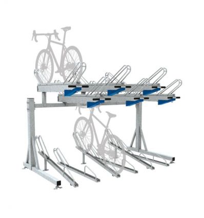 Rack à vélo double étage 12 places