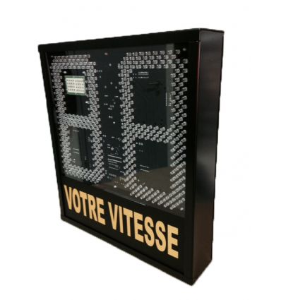 Radar pédagogique de vitesse économique