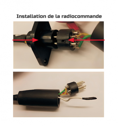 Radiocommande pour treuil électrique