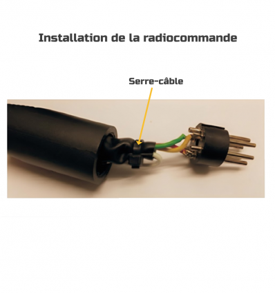 Radiocommande pour treuil électrique