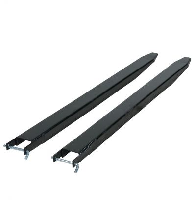 Rallonge de fourche pour chariot élévateur peinte noire
