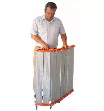 Rampe d'accès Enroulable Premium en Aluminium
