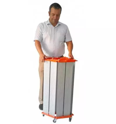 Rampe d'accès Enroulable Premium en Aluminium