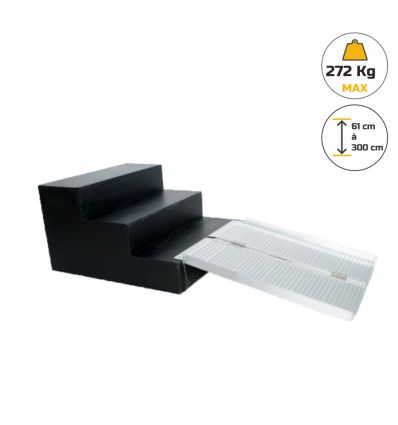 Rampe d'accès Pliable Éco en Aluminium