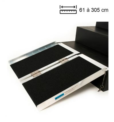 Rampe d'accès Pliable Éco Extra Antidérapante