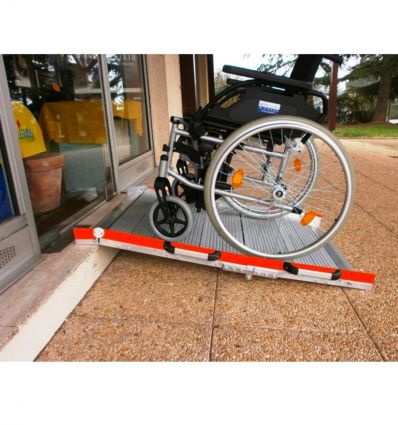 Rampe d'accès pliable Premium en Aluminium