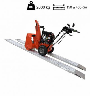 Rampe de chargement jusqu'à 2900 kg