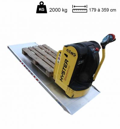 Rampe de chargement Grande Largeur 1000 ou 2000 kg