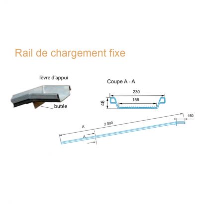 Rampe de chargement pliable avec rebords 350 à 700 kg