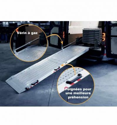 Rampe de chargement Utilitaire Pliable
