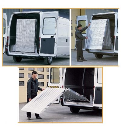 Rampe de chargement Utilitaire Pliable