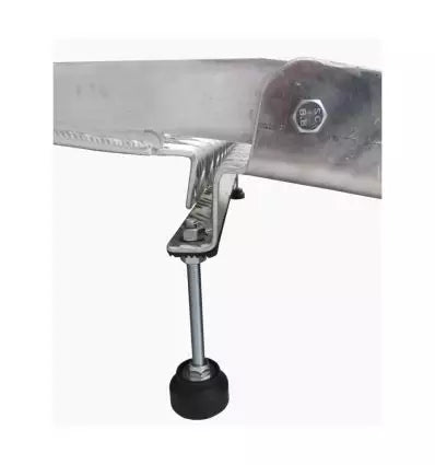 Rampe de seuil Aluminium Double Paroi Hauteur Réglable
