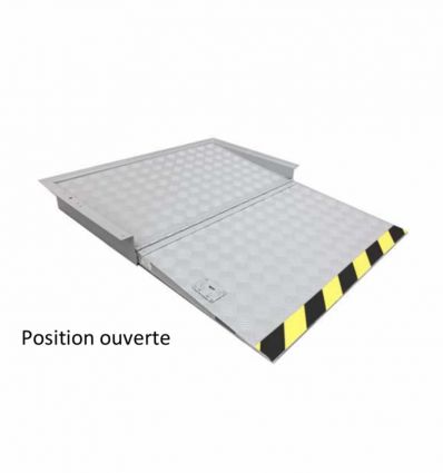 Rampe encastrable PMR dépliante