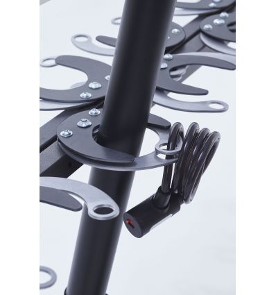Range trottinettes 12 places sur pied