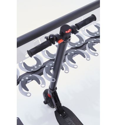 Range trottinettes 12 places sur pied