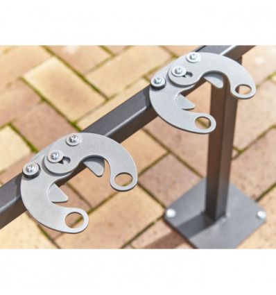 Range trottinettes 6 places mural ou sur pied