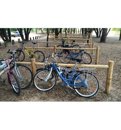 Support vélo bois