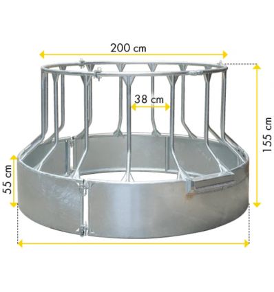 Râtelier anti gaspillage