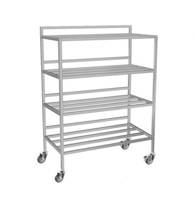 Rayonnage inox cuisine professionnelle tubulaire