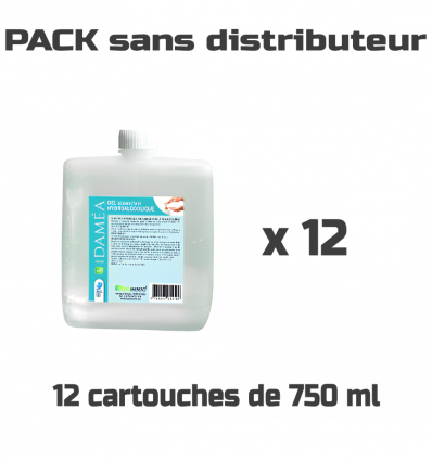 Recharge gel hydroalcoolique pour distributeur cartouche