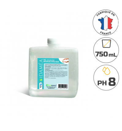 Recharge gel hydroalcoolique pour distributeur cartouche