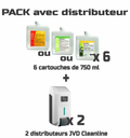 Recharge savon mousse pour distributeur cartouche