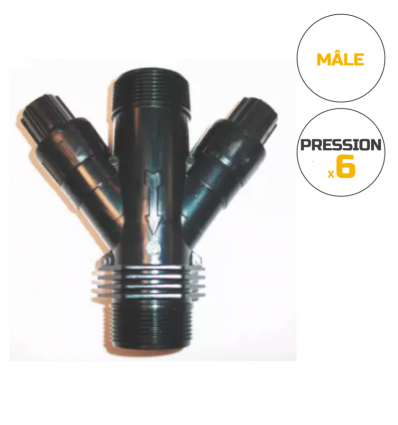 Régulateur de pression pour arrosage goutte à goutte 1"1/2 MM