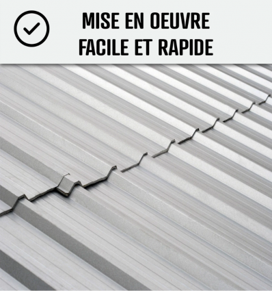 Résine d'étanchéité toiture métallique